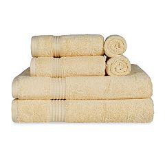 Home Decorators Collection Highly Absorbent Micro Cotton White 18-Piece Bath  Towel Set 18 PC white - The Home Depot