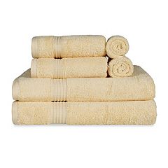 Home Decorators Collection Highly Absorbent Micro Cotton White 12-Piece Bath  Towel Set 12 pc white - The Home Depot