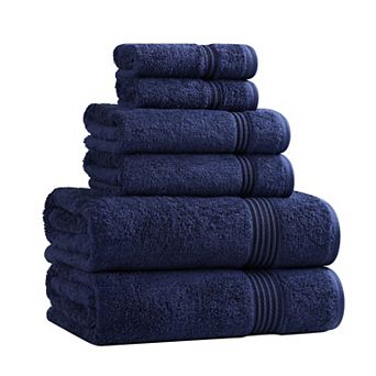 SUPERIOR 6 pc Plush Egyptian Cotton Bath Towel Set