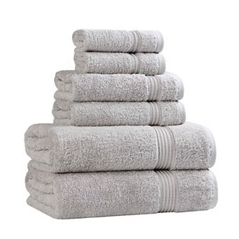 SUPERIOR 6 pc Plush Egyptian Cotton Bath Towel Set