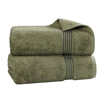 SUPERIOR 2 pc Egyptian Cotton Bath Sheet Set