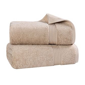 SUPERIOR 2 pc Egyptian Cotton Bath Sheet Set