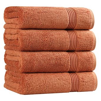 SUPERIOR 4 pc Egyptian Cotton Bath Towel Set