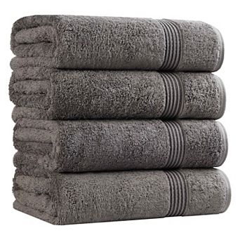 SUPERIOR 4 pc Egyptian Cotton Bath Towel Set