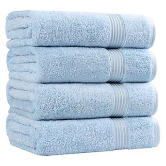 SUPERIOR 4 pc Egyptian Cotton Bath Towel Set