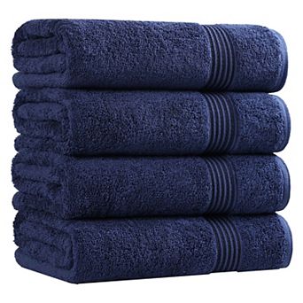 SUPERIOR 4 pc Egyptian Cotton Bath Towel Set
