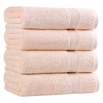 SUPERIOR 4 pc Egyptian Cotton Bath Towel Set