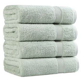SUPERIOR 4 pc Egyptian Cotton Bath Towel Set