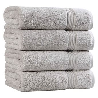 SUPERIOR 4 pc Egyptian Cotton Bath Towel Set