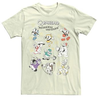 Men's Cuphead In The Delicious Last Course Graphic Tee