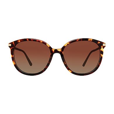 Women's PRIVE REVAUX SP100877 Delray Cat Eye Polarized Sunglasses