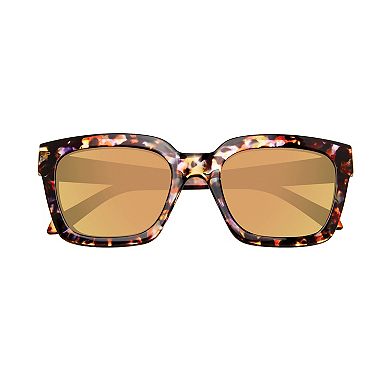 Women's PRIVE REVAUX SP100881 Island Way Square Polarized Sunglasses 