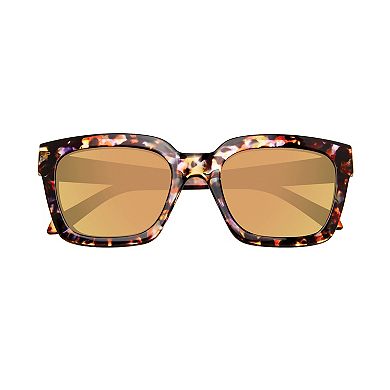 Women's PRIVE REVAUX Island Way 54mm Square Polarized Sunglasses