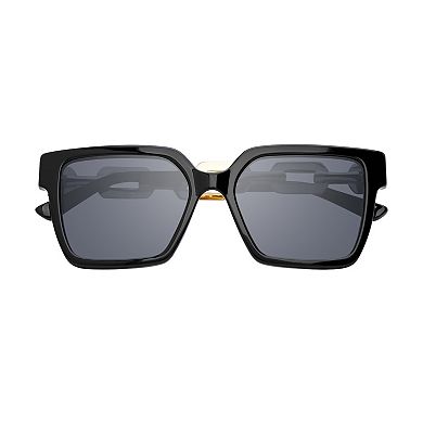 Women's PRIVE REVAUX SP100833 Comin' in Hot Square Polarized Sunglasses 