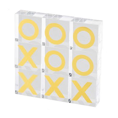 Trademark Games Acrylic Tic-Tac-Toe Game Set