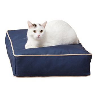 Happy Hounds Willow Sherpa Rectangle Pillow Cat Bed