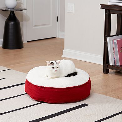 Happy Hounds Lucy Round Pillow Cat Bed
