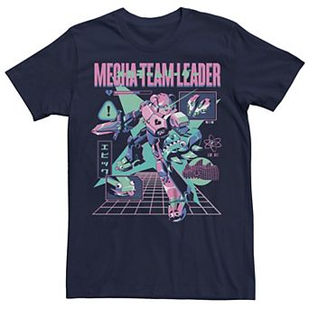 Men's Fortnite Mecha Team Leader Details Graphic Tee