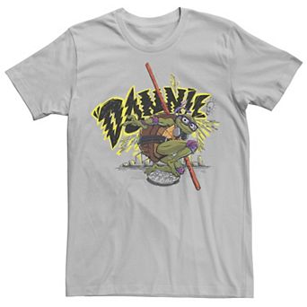 Men's TMNT Mutant Mayhem Donnie Ready For Action Graphic Tee