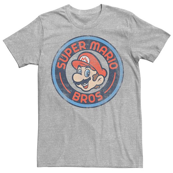 Men's Super Mario Bros. Head Badge Tee