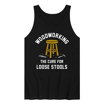Men's Woodworking The Cure Tank Top