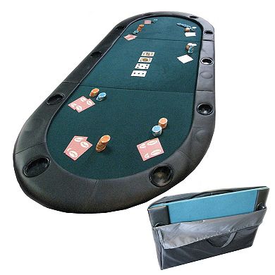 Trademark Global Poker Foldable Poker Table