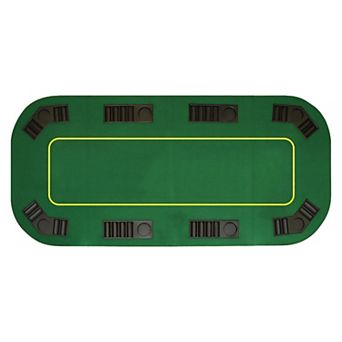 Trademark Poker 80 in Folding Poker Table Top