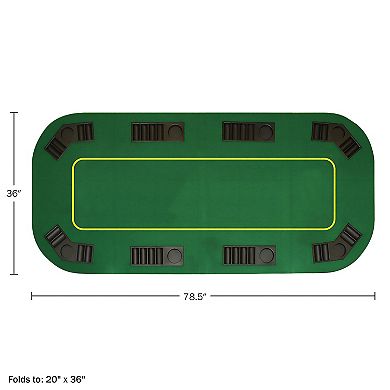 Trademark Poker 80-in. Folding Poker Table Top