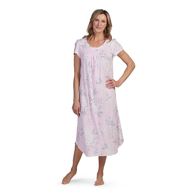 Women s Miss Elaine Essentials Cottonessa Long Nightgown