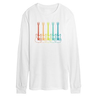 Men's Guitar Lineup Long Sleeve Tee