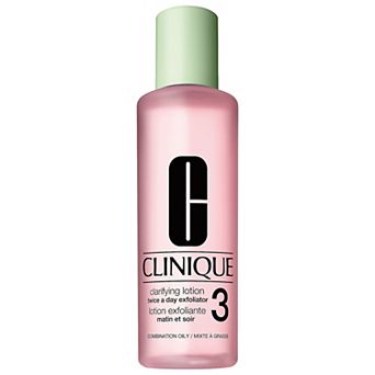 CLINIQUE Clarifying Face Lotion 3 Liquid Exfoliator for Combination Oily Skin