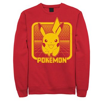 Men's Pokémon Retro Digital Pikachu Fleece