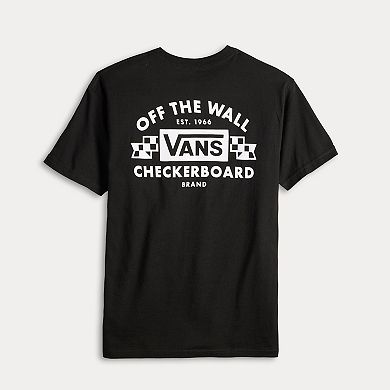 Men's Vans® Off The Wall Checkerboard Short Sleeve Graphic Tee
