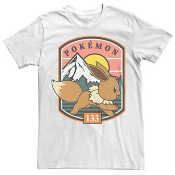 Men's Pokémon Eevee Running Stamp Tee