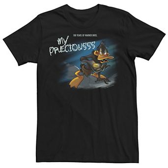 Men's WB The 100 Looney Tunes Daffy Duck My Precious Graphic Tee