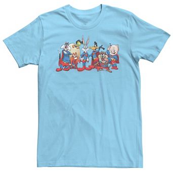 Men's Looney Tunes Team Dressed As Superman Graphic Tee