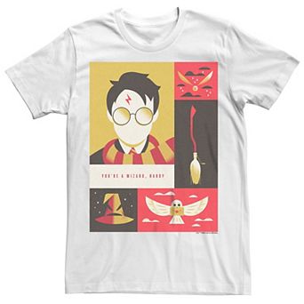 Men's WB The 100 Harry Potter Elements Graphic Tee