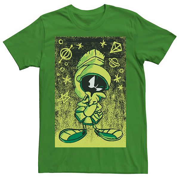 Men's Looney Tunes Marvin The Martian Draw Graphic Tee