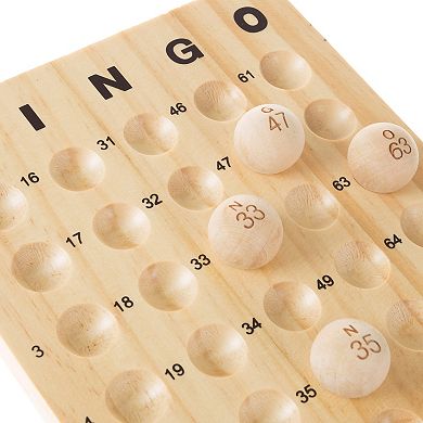 Hey! Play! Deluxe Bingo Game with Metal Ball Spinner