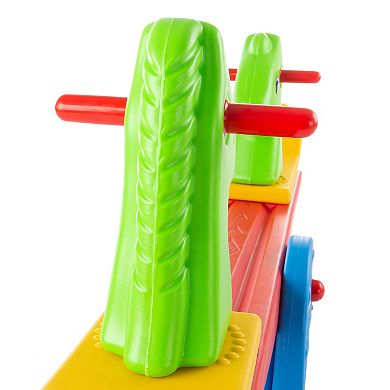 Hey! Play! Indoor/Outdoor See Saw Teeter Totter