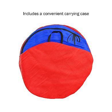 Hey! Play! 4-Way Kids Tunnel with Carry Bag