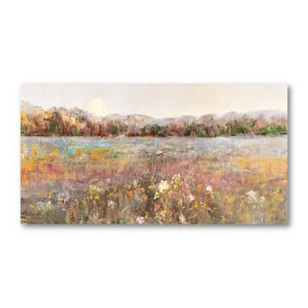 COURTSIDE MARKET Meadow Moonrise Canvas Wall Art