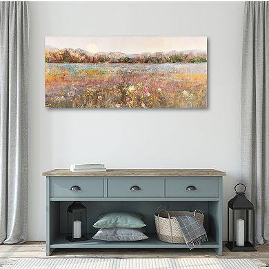 COURTSIDE MARKET Meadow Moonrise Canvas Wall Art