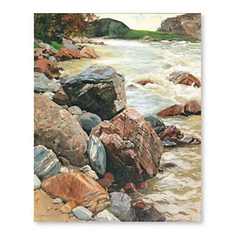 COURTSIDE MARKET Rolling River Canvas Wall Art