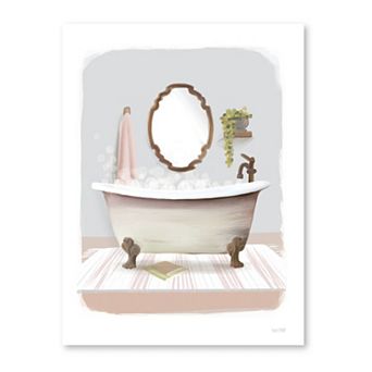 COURTSIDE MARKET Powder Puff Sink I Canvas Wall Art