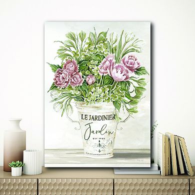 COURTSIDE MARKET Parisian Bouquet Canvas Wall Art