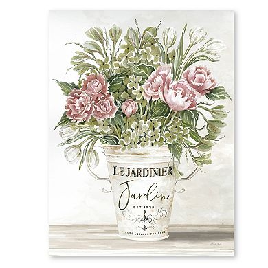COURTSIDE MARKET Parisian Bouquet Canvas Wall Art