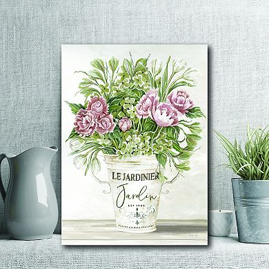 COURTSIDE MARKET Parisian Bouquet Canvas Wall Art