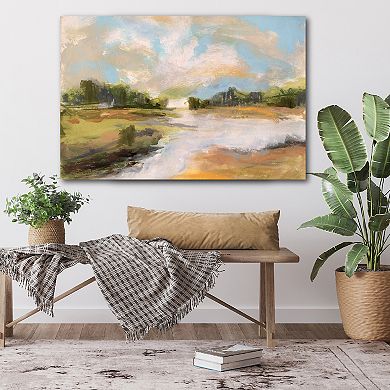 COURTSIDE MARKET Cloud At The Farm Canvas Wall Art