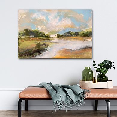 COURTSIDE MARKET Cloud At The Farm Canvas Wall Art